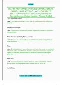 Health Studies 3400 &ndash; Western University &ndash; Midterm Exam Guide &lpar;2023&sol;2024&rpar; &ndash; Complete Study Summary with Key Concepts and Definitions