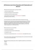 All Domains Jean Inman Questions with Explanations of answers