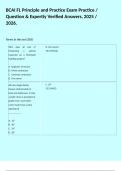BCAI FL Principle and Practice Exam Practice &sol; Question & Expertly Verified Answers&comma; 2025 &sol; 2026&period;