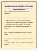 JBL MODULE 1 CERTIFICATION EXAM LATEST 2025 ACTUAL EXAM  WITH COMPLETE QUESTIONS AND CORRECT DETAILED ANSWERS  &lpar;100&percnt; VERIFIED ANSWERS&rpar; &vert;ALREADY GRADED A&plus;&vert; &vert;&vert;PROFESSOR  VERIFIED&vert;&vert; &vert;&vert;BRANDNEW&excl;&excl;&excl;&vert;&vert;