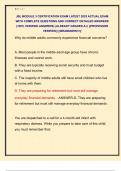 JBL MODULE 3 CERTIFICATION EXAM LATEST 2025 ACTUAL EXAM  WITH COMPLETE QUESTIONS AND CORRECT DETAILED ANSWERS  &lpar;100&percnt; VERIFIED ANSWERS&rpar; &vert;ALREADY GRADED A&plus;&vert; &vert;&vert;PROFESSOR  VERIFIED&vert;&vert; &vert;&vert;BRANDNEW&excl;&excl;&excl;&vert;&vert; 