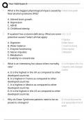 NUR 1025 EXAM 3 LATEST 2025 COMPLETE EXAM&vert; 150 ACTUAL EXAM QUESTIONS AND CORRECT DETAILED ANSWERS &lpar;VERIFIED ANSWERS&rpar; ALREADY GRADED A&plus;&vert; FUNDAMENTALS OF NURSING EXAM 3&vert; BRAND NEW VERSION&excl;&excl;