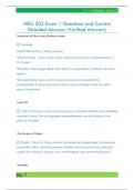 HIEU 202 Exam 1 Questions and Correct  Detailed Answers &lpar;Verified Answers&rpar; 
