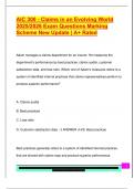 AIC 300 EXAM PACKAGE DEAL QUESTIONS AND VERIFIED DETAILED ANSWERS &vert; 100&percnt; GUARANTEED PASS &vert; ALREADY GRADED A&plus;
