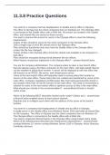 11&period;3&period;8 Practice Questions and Answers 2025