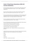Vsim 2 Final Exam Questions With All Correct Solutions&period;