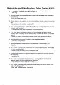 Medical-Surgical RN A Prophecy Relias Graded A 2025