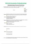 NUR 2063 Essentials of Pathophysiology Proctored Final Exam