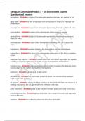 Aerospace Dimensions Module 3 &ndash; Air Environment Exam 46 Questions and Answers