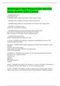 Washington Mast Responsible Serving Exam Solved 100&percnt; Correct