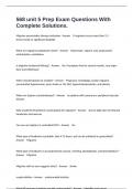 568 unit 5 Prep Exam Questions With Complete Solutions&period;