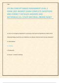 ATI RN CONCEPT BASED ASSESSMENT LEVEL 2  EXAM 2025 NEWEST EXAM COMPLETE QUESTIONS  AND CORRECT DETAILED ANSWERS AND  RATIONALES &sol;A&plus; STUDY MATERIAL &sol;BRAND NEW&excl;&excl; 