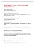 RBT Practice Exam - 85 questions with correct answers&period;