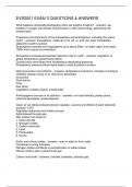 EVR2001 EXAM 3 QUESTIONS & ANSWERS