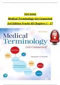 TEST BANK Medical Terminology Get Connected 3rd Edition Frucht All Chapters 1 - 17