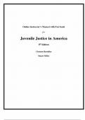 Juvenile Justice in America &lpar;8th Edition&comma; Clemens Bartollas&rpar; &ndash; Online Instructor&rsquo;s Manual with Full Test Bank and Teaching Resources