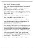 EVR 2001 EXAM 2 STUDY GUIDE