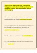 Trauma Fisdap AEMT 2025&comma; AEMT trauma exam&comma;  Fisdap practice test&comma; advanced EMT questions&comma; trauma  assessment answers&comma; emergency medical services&comma;  AEMT test prep