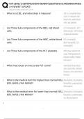CVA LEVEL 2 CERTIFICATION REVIEW QUESTIONS & ANSWERS RATED A&plus;&sol;NEWEST UPDATE