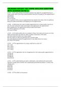 COLORADO NOTARY TEST PAPER 2025&sol;2026 QUESTIONS WITH ANSWERS RATED A&plus;