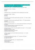CPI CERTIFICATION COMPREHENSIVE EXAM 2025&sol;2026 QUESTIONS WITH ANSWERS RATED A&plus;