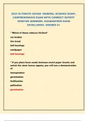 2025 ULTIMATE ASVAB- GENERAL SCIENCE EXAM &vert; COMPREHENSIVE EXAM WITH CORRECT EXPERT VERIFIED ANSWERS&period; GUARANTEED EXAM EXCELLENCE&period; GRADED A&plus;