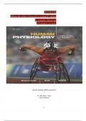 TEST BANK FOR HUMAN PHYSIOLOGY FROM CELLS TO SYSTEMS 8TH EDITION BY LAURALEE SHERWOOD ALL CHAPTERS COVERED QUESTIONS AND ANSWERS GRADED A&plus; &vert;LATEST UPDATE&vert; &vert;2025&vert;