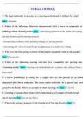NUR100 ATI MOCK EXAM QUESTIONS AND ANSWERS&lpar;2025&sol;2026&rpar;