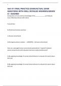 Vett-91 FINAL PRACTICE EXAM&sol;ACTUAL EXAM QUESTIONS WITH WELL DETAILED ANSWERS&sol;GRADE A&plus; ASSURED