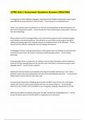 LETRS Unit 1 Assessment Questions Answers 2025&sol;2026