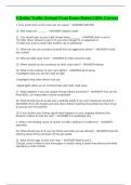 5 Dollar Traffic School Final Exam Rated 100&percnt; Correct