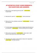 AP ESTHETICS STUDY GUIDE MINNESOTA  2025 QUESTIONS AND ANSWERS&period; 