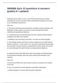 SEM580 Quiz &num;2 questions & answers graded A&plus; updated