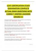 CAISS CERTIFICATION STUDY GUIDE WITH ACTUAL EXAM 345 QUESTIONS AND CORRECT VERIFIED ANSWERS GRADED A&plus; LATEST VERSION