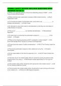 FLORIDA SAFETY OFFICER 2025&sol;2026 QUESTIONS WITH ANSWERS RATED A&plus;