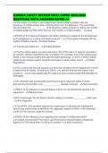 FLORIDA SAFETY OFFICER FINAL PAPER 2025&sol;2026 QUESTIONS WITH ANSWERS RATED A&plus;