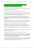 FLORIDA SAFETY OFFICER TEST PAPER 2025&sol;2026 QUESTIONS WITH ANSWERS RATED A&plus;