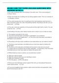 GUARD CARD TEST PAPER 2025&sol;2026 QUESTIONS WITH ANSWERS RATED A&plus;