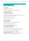 GUARD CARD EVALUATION EXAM 2025&sol;2026 QUESTIONS WITH ANSWERS RATED A&plus;