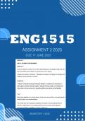 ENG1515 Assignment 2 2025 ANSWERS - Due 17 June 2025