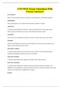 C715 WGU Exam 2 Questions With Correct Answers&excl;&excl;