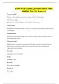 C955 WGU Exam Questions With 100&percnt; Verified Correct Answers