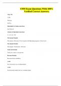 C955 Exam Questions With 100&percnt; Verified Correct Answers