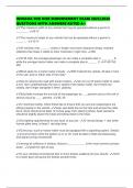 INDIANA FOR HIRE ENDORSEMENT EXAM 2025&sol;2026 QUESTIONS WITH ANSWERS RATED A&plus;