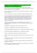 INDIANA FOR HIRE ENDORSEMENT EXAM SCRIPT 2025&sol;2026 QUESTIONS WITH ANSWERS RATED A&plus;