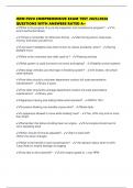 ISFM FSVO COMPREHENSIVE EXAM TEST 2025&sol;2026 QUESTIONS WITH ANSWERS RATED A&plus;