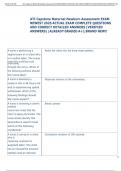 ATI Capstone Maternal Newborn Assessment EXAM  NEWEST 2025 ACTUAL EXAM COMPLETE QUESTIONS  AND CORRECT DETAILED ANSWERS &lpar;VERIFIED  ANSWERS&rpar; &vert;ALREADY GRADED A&plus;&vert;&vert;BRAND NEW&excl;
