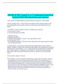 220-901 & 902 CompTIA A&plus; Certification Exam Prep  Updated 2025 2026 Questions and Answers 