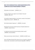 OPERATIONS EXCELLENCE FINAL EXAM 2025 QUESTIONS WITH CORRECTLY SOLVED ANSWERS&sol;NEWEST UPDATE