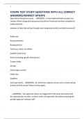 COUPA TEST STUDY QUESTIONS WITH ALL CORRECT ANSWERS&sol;NEWEST UPDATE